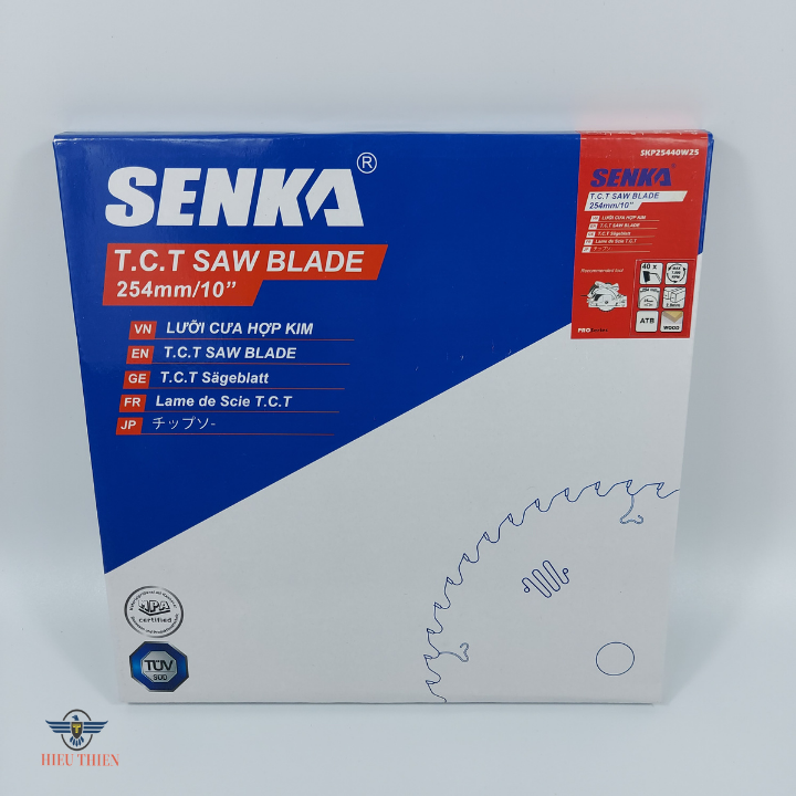 Lưỡi cắt gỗ hợp kim 254mm 40 răng SENKA