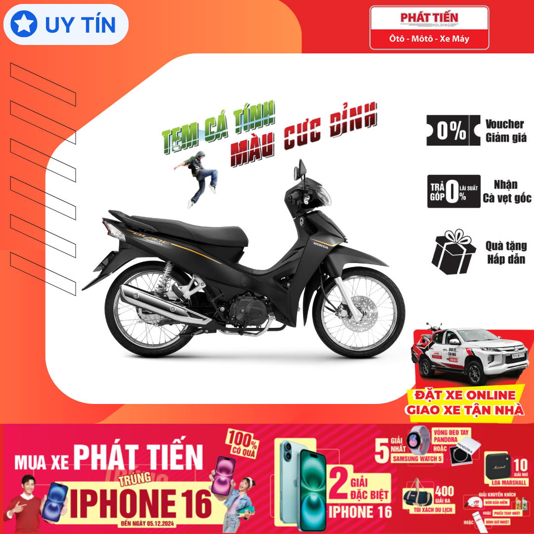 Xe Máy Honda Blade 2023 - Phiên Bản Đặc Biệt