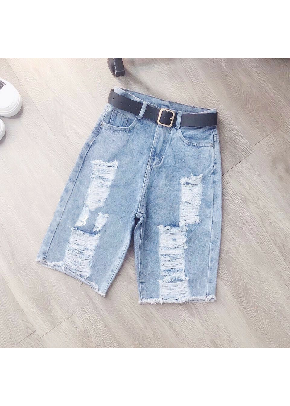 Quần Jeans Lửng Nữ