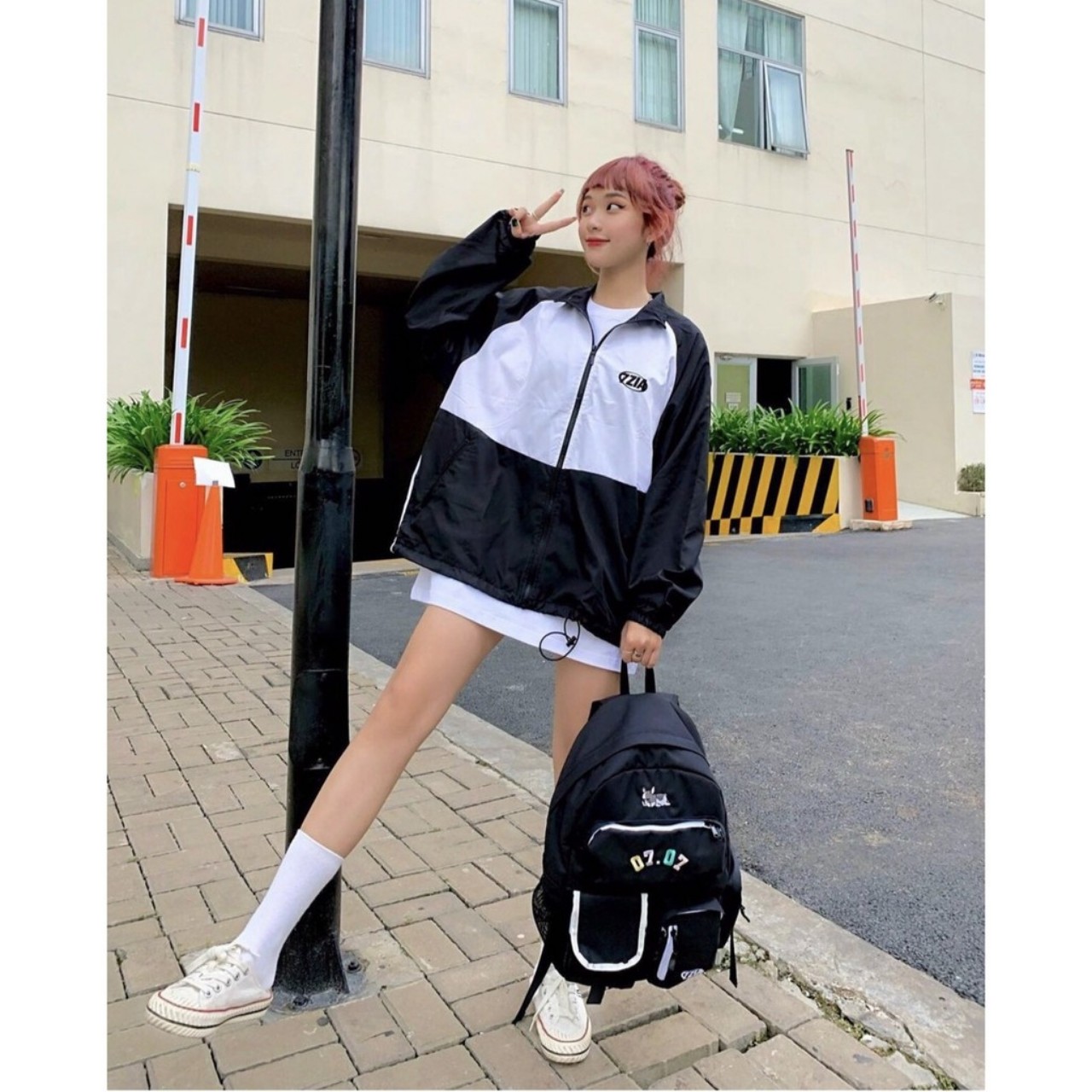 Áo Khoác Dù Bomber Nam Nữ Unisex ZZA Mới