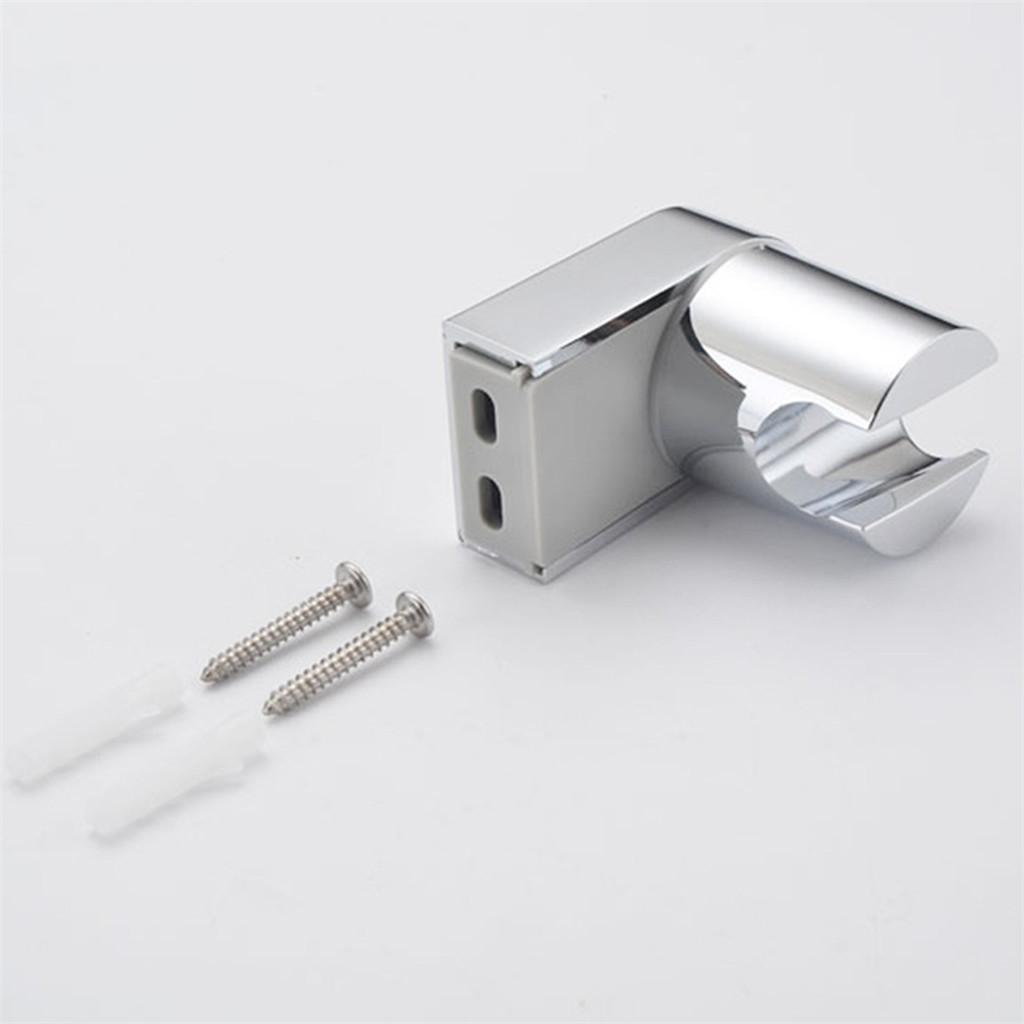 Rail Head Slider Holder Chromed Bathroom Wall Mounted Supply
