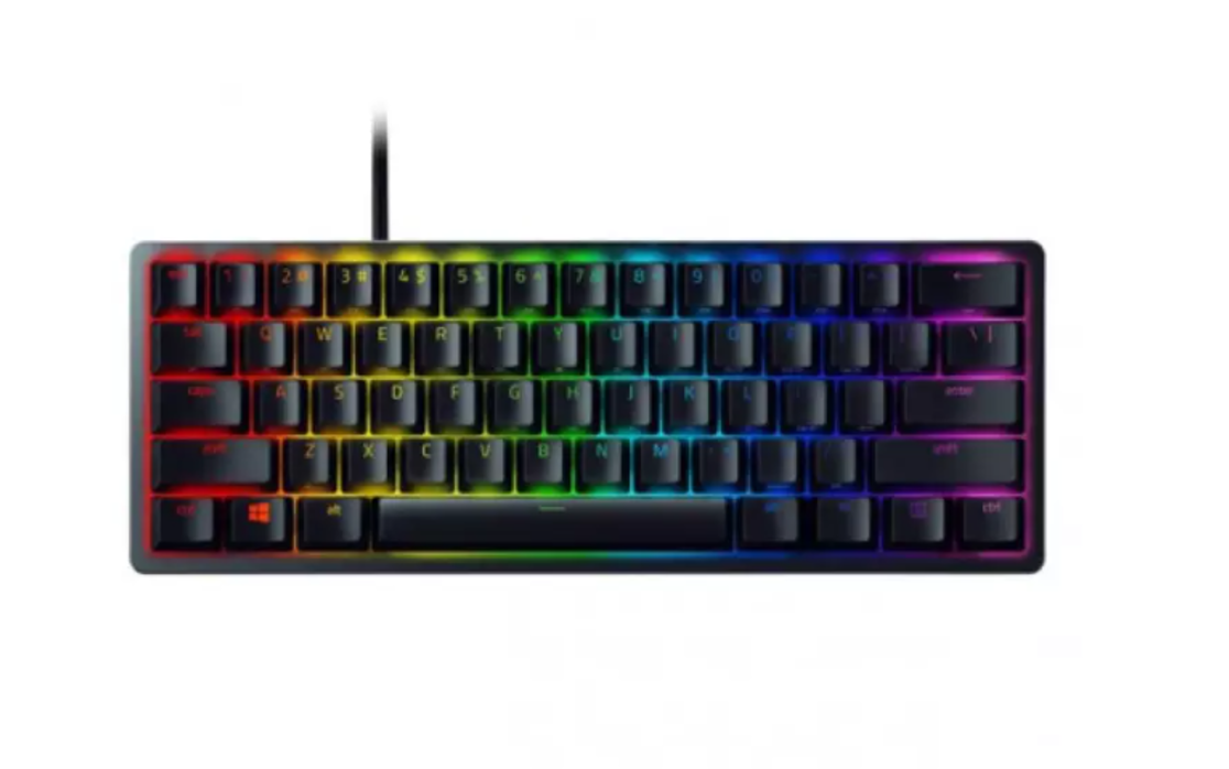 Bàn Phím Cơ Razer Huntsman Mini ( Clicky Purple Optical Switch)- Hàng chính hãng