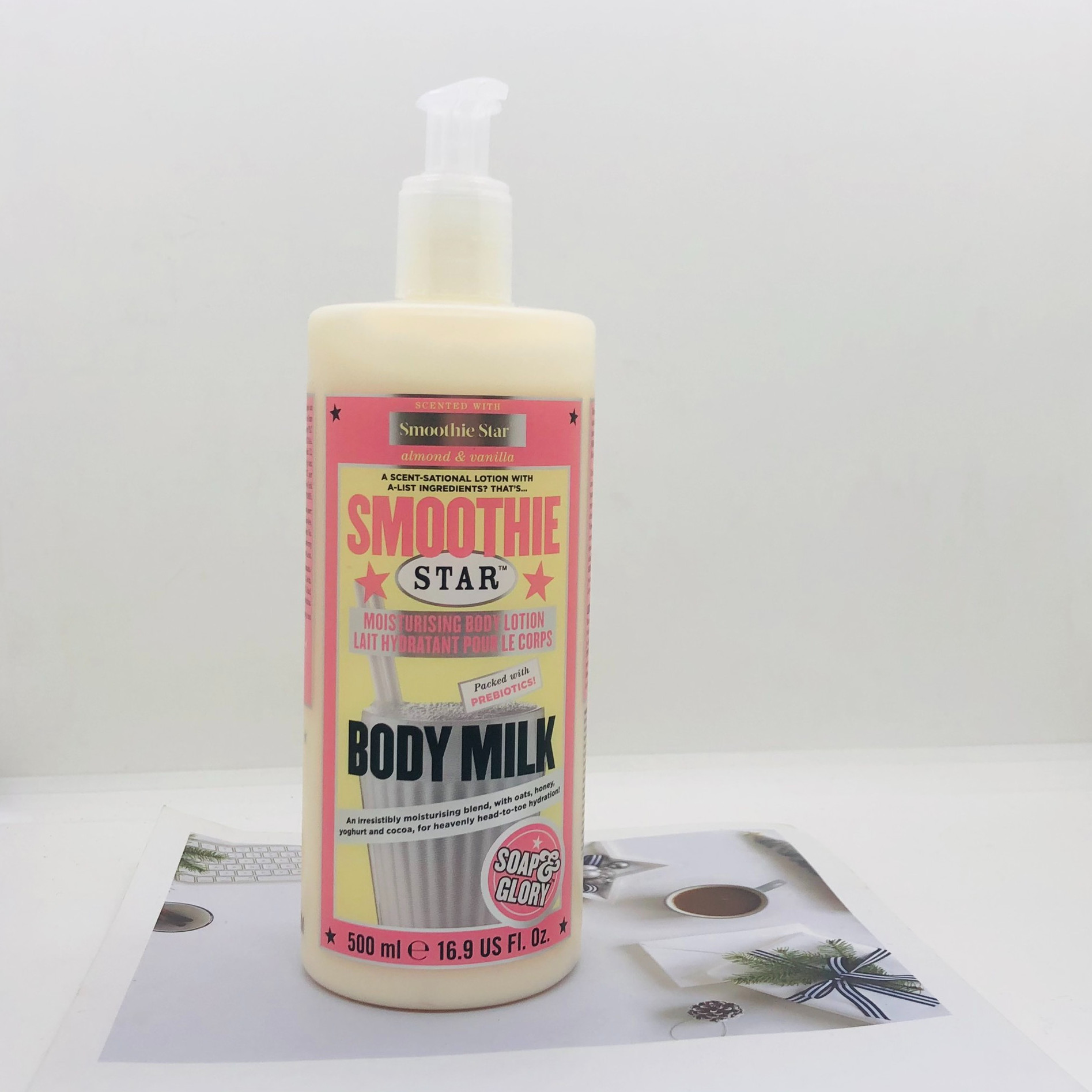 Dưỡng thể Soap &amp; Glory Smoothie Star Deep Moisture Body Milk 500ml