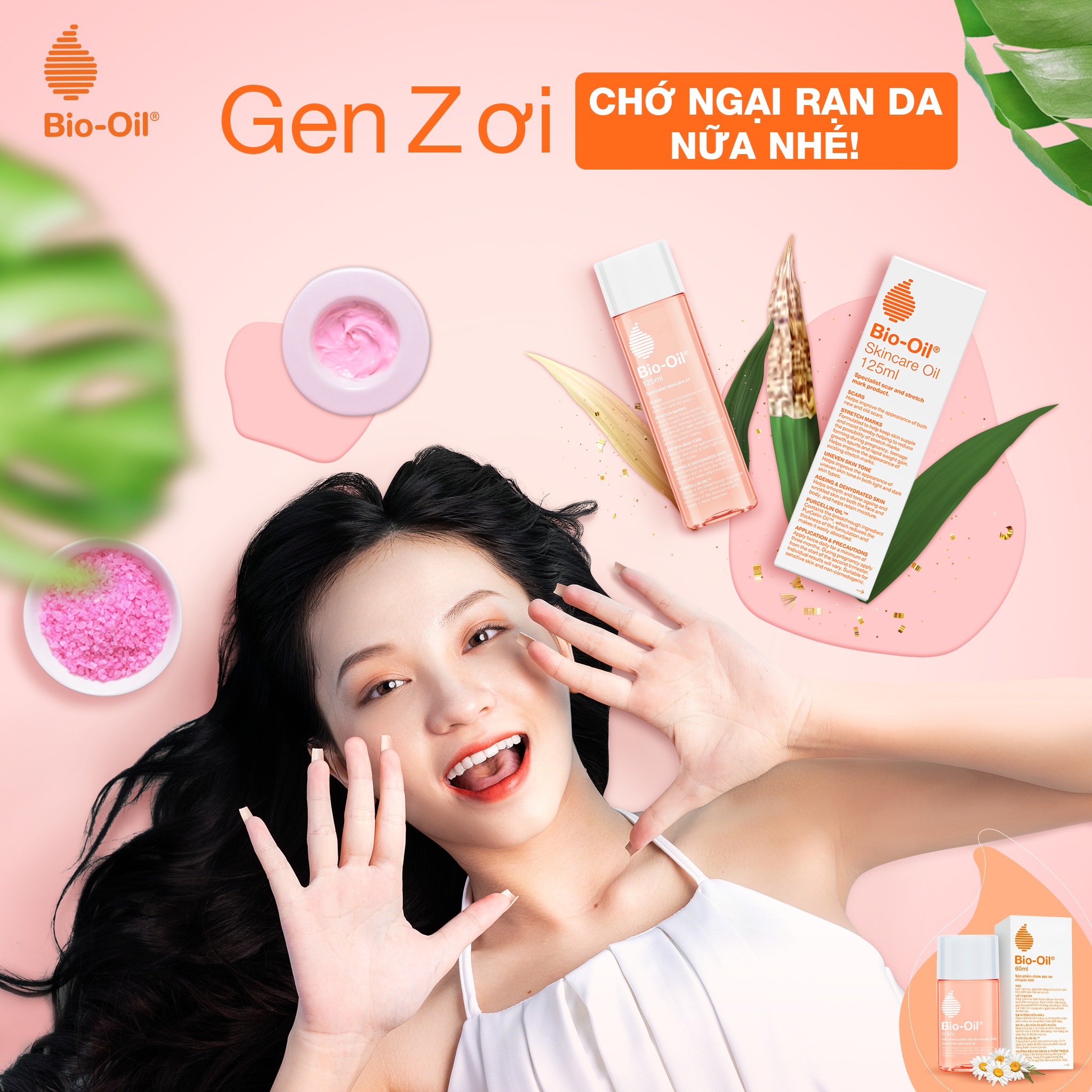 Dầu chăm sóc da giúp cải thiện rạn da, mờ sẹo và đều màu da - BIO-OIL SKINCARE OIL