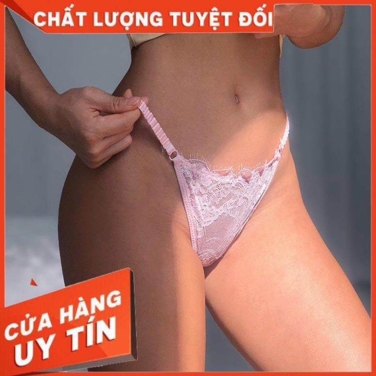 Quần Lót Nữ Ren Lọt Khe Sexy Chun Hông Gợi Cảm Ôm Dáng Tạo Đường Cong Quyến Rũ 8001