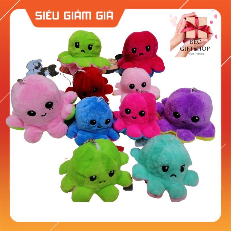 MÓC KHÓA BẠCH TUỘC BIỂU CẢM DỄ THƯƠNG SIZE 12 CM