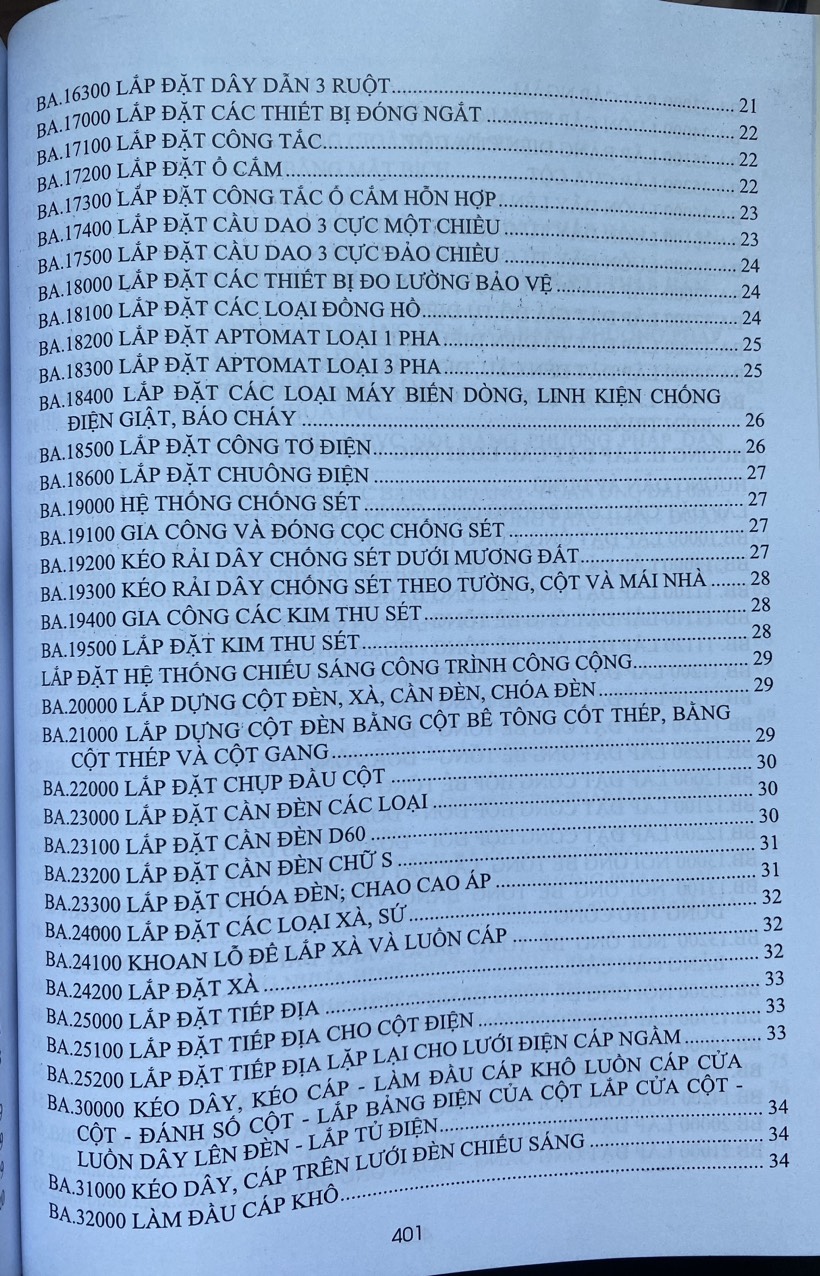 Đơn Giá Dự Toán Lắp Đặt Hệ Thống Kỹ Thuật, Lắp Đặt Máy Và Thiết Bị Công Nghệ - Tập 3