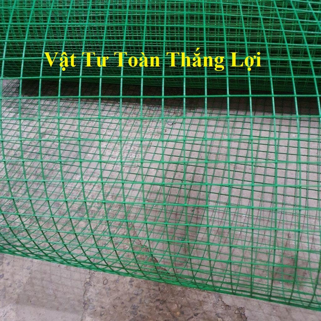 Cuộn lưới sắt bọc nhựa xanh vây gà vịt chất lượng