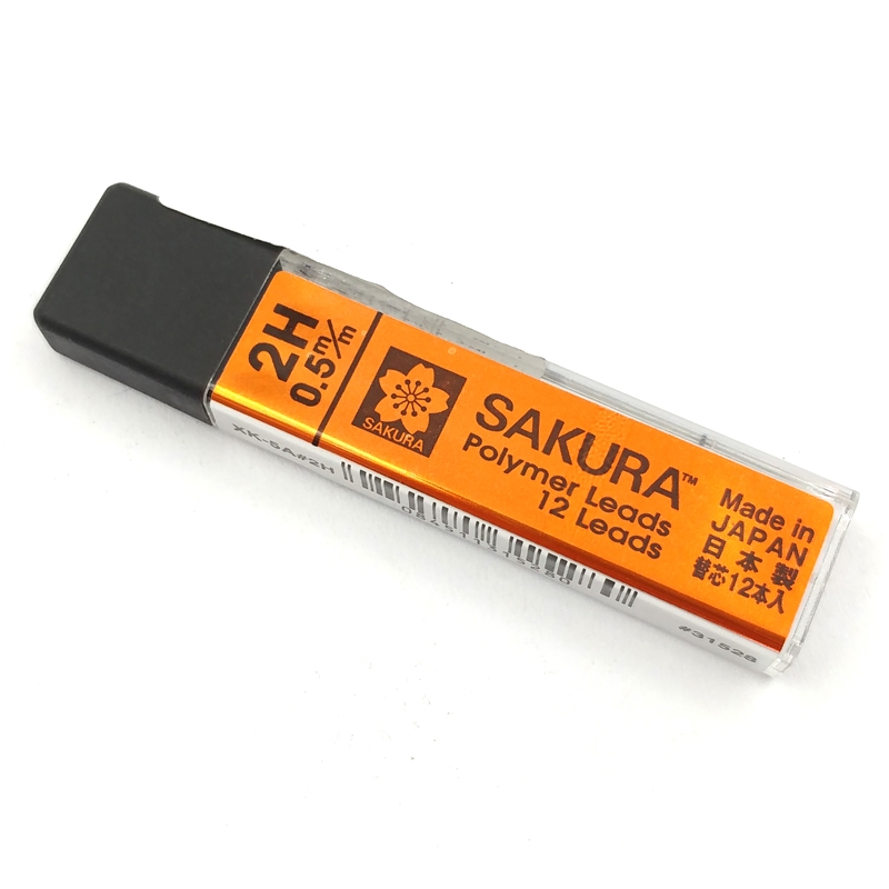 Ruột Bút Chì Bấm Sakura 2H 0.5mm