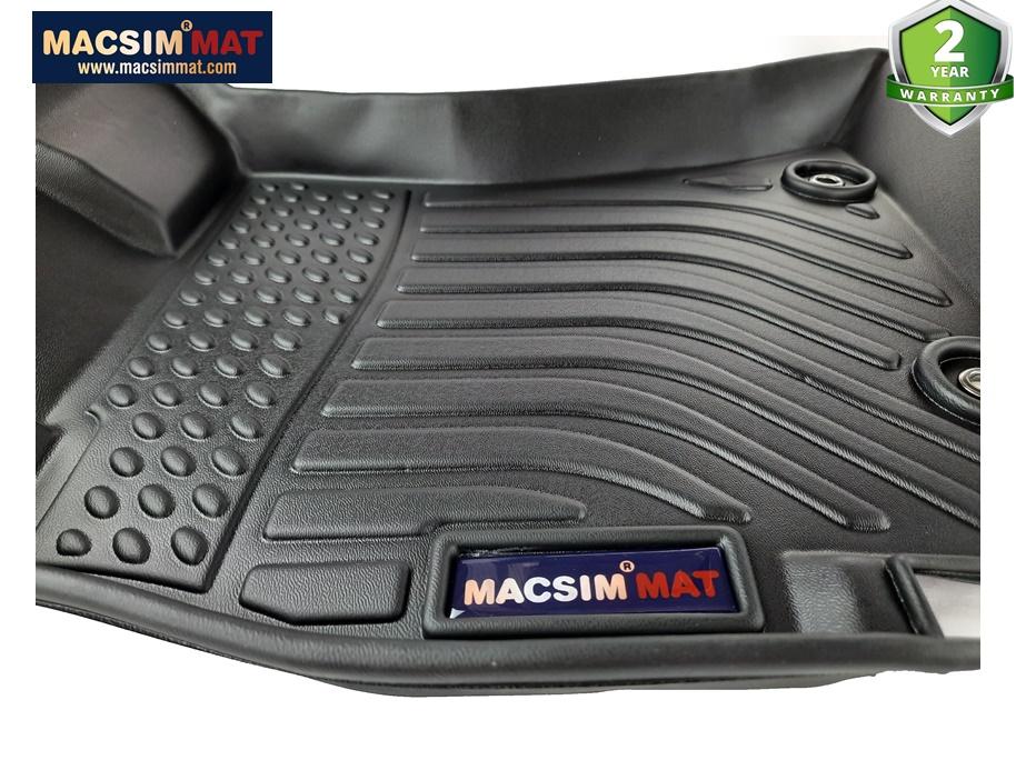 Thảm lót sàn xe Subaru outback 2015-2019 Nhãn hiệu Macsim chất liệu nhựa TPV cao cấp màu đen