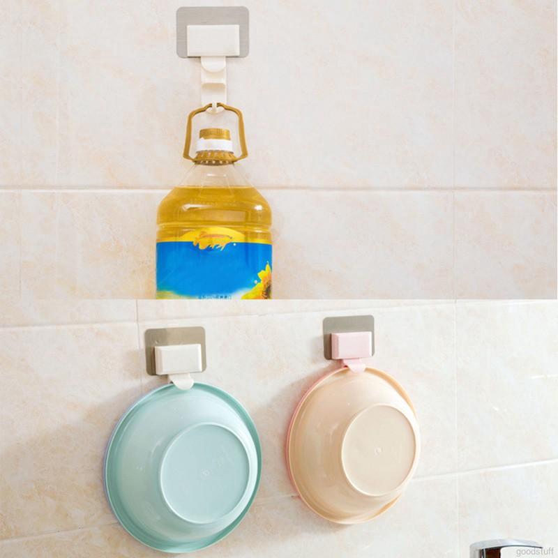 Móc treo đồ đa năng gắn tường không mối nối
