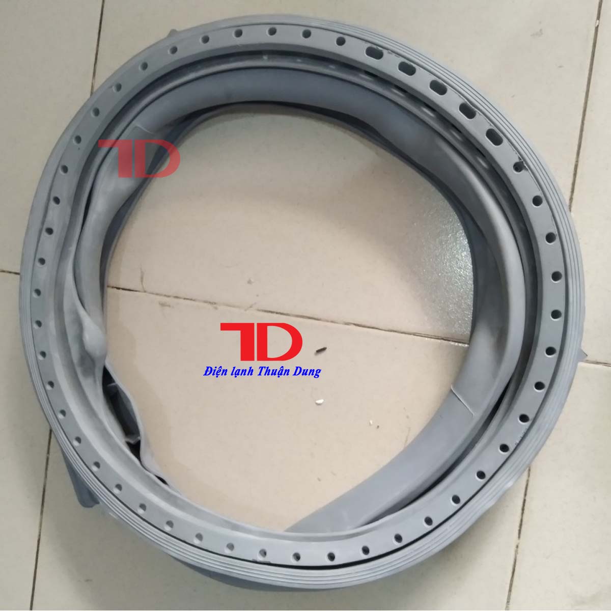 Ron cửa máy giặt dành cho máy Electrolux, Gioăng máy giặt cửa ngang, Zoăng cửa máy giặt hàng nhập khẩu model EWF 9024,9025,1024, 85743,10843,10743,12843,10744,12844,10844,12944, Điện Lạnh Thuận Dung