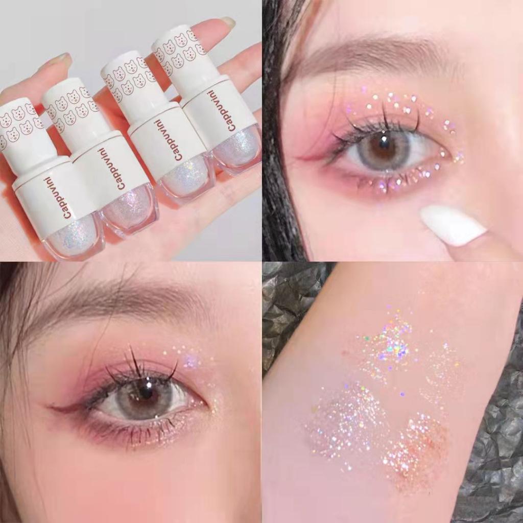 Nhũ mắt nước CAPPUVINI siêu lấp lánh và bám lâu hàng chuẩn -Hity Beauty