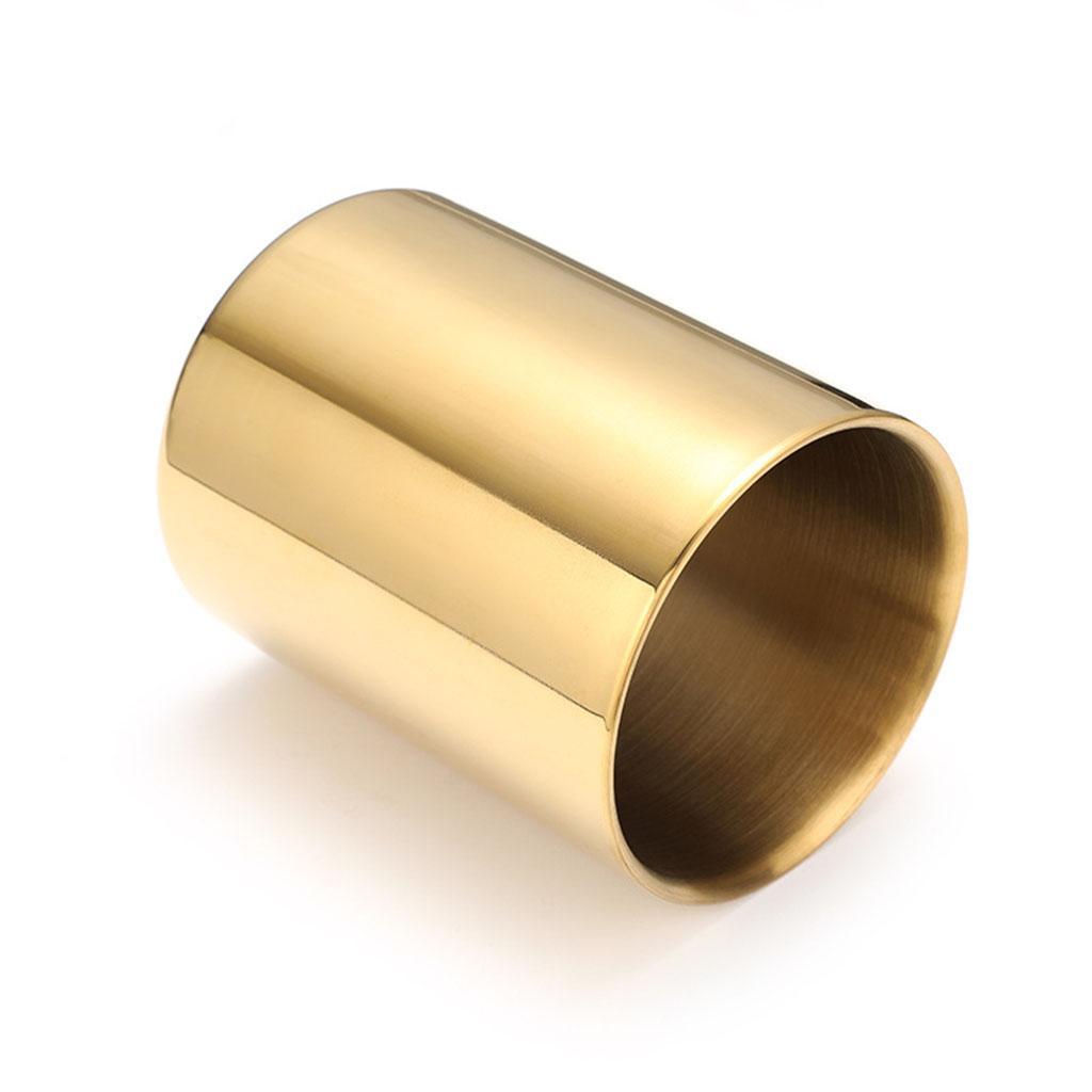 Pen Holder Cylinder Makeup Brush Cup Round Stationery Container