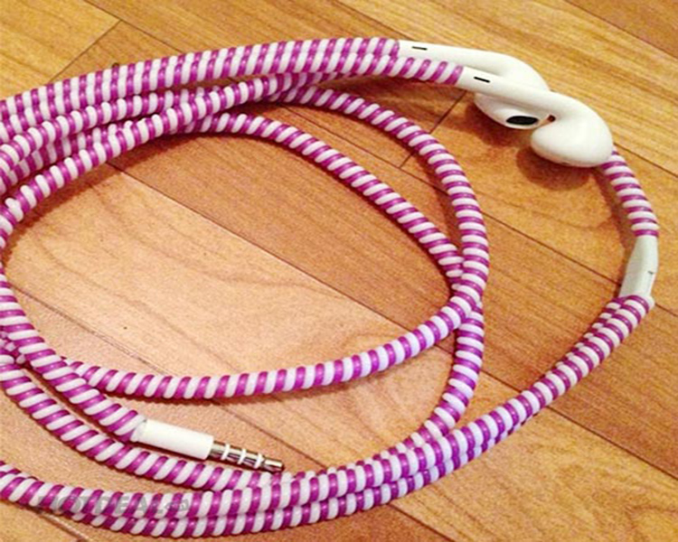 Tai Nghe Có Dây Hoco L10 Chân Type - C - Hàng Chính Hãng + Tặng kèm 3 Dây Cuốn Bảo Về Dây Tai Nghe Lò Xo
