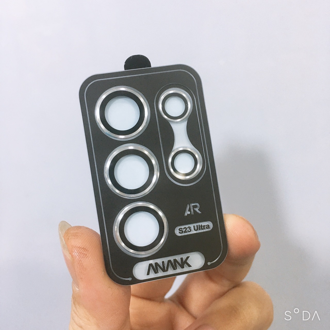 Cường lực camera ANANK Titanium Alloy dành cho Samsung S23 Ultra