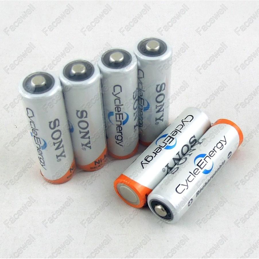 Hình ảnh Pin Sạc AA/ AAA Sony Dung Lượng 4600 mAh Vỉ 2 Viên