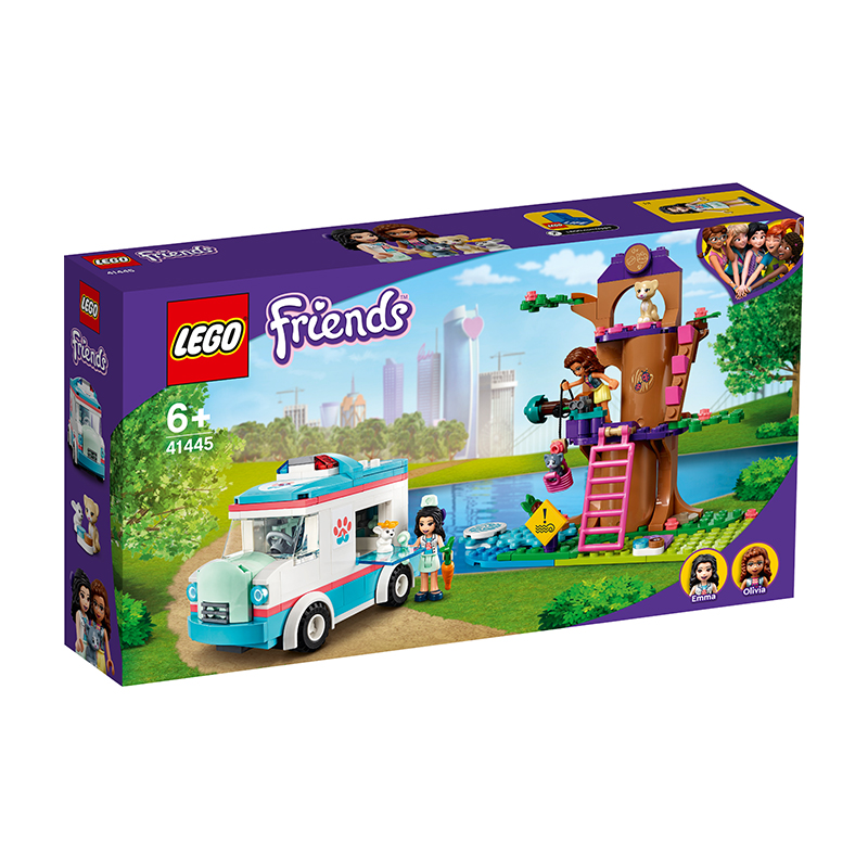 LEGO FRIENDS 41445 Xe Khám Thú Cưng Di Động