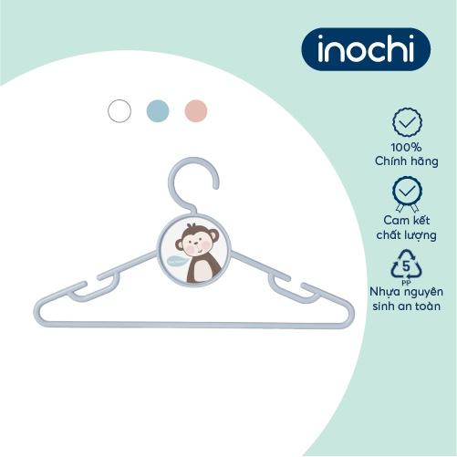 Móc áo cho trẻ em Inochi - Hara 188 màu Trắng ngọc/Hồng nhạt/Xanh nhạt