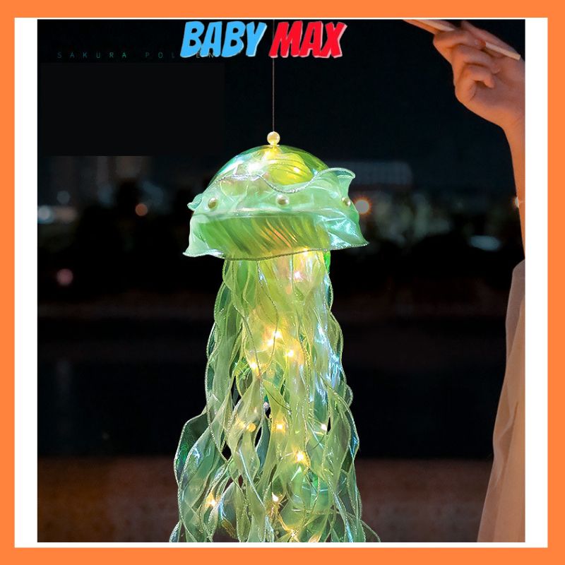 Lồng đèn trung thu hình con sứa biển cho bé đồ chơi trẻ em BABY MAX
