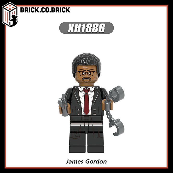 Đồ chơi Lắp ráp Nhân vật Người dơi Catwoman Riddler Penguin James Gordon Bruce Wayne X0334