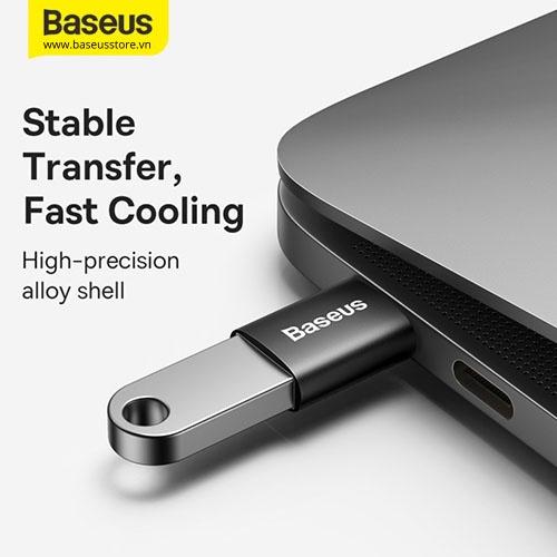 Đầu chuyển OTG Type C to USB 3.1 Baseus Ingenuity Series Mini OTG ( Hàng Chính Hãng)