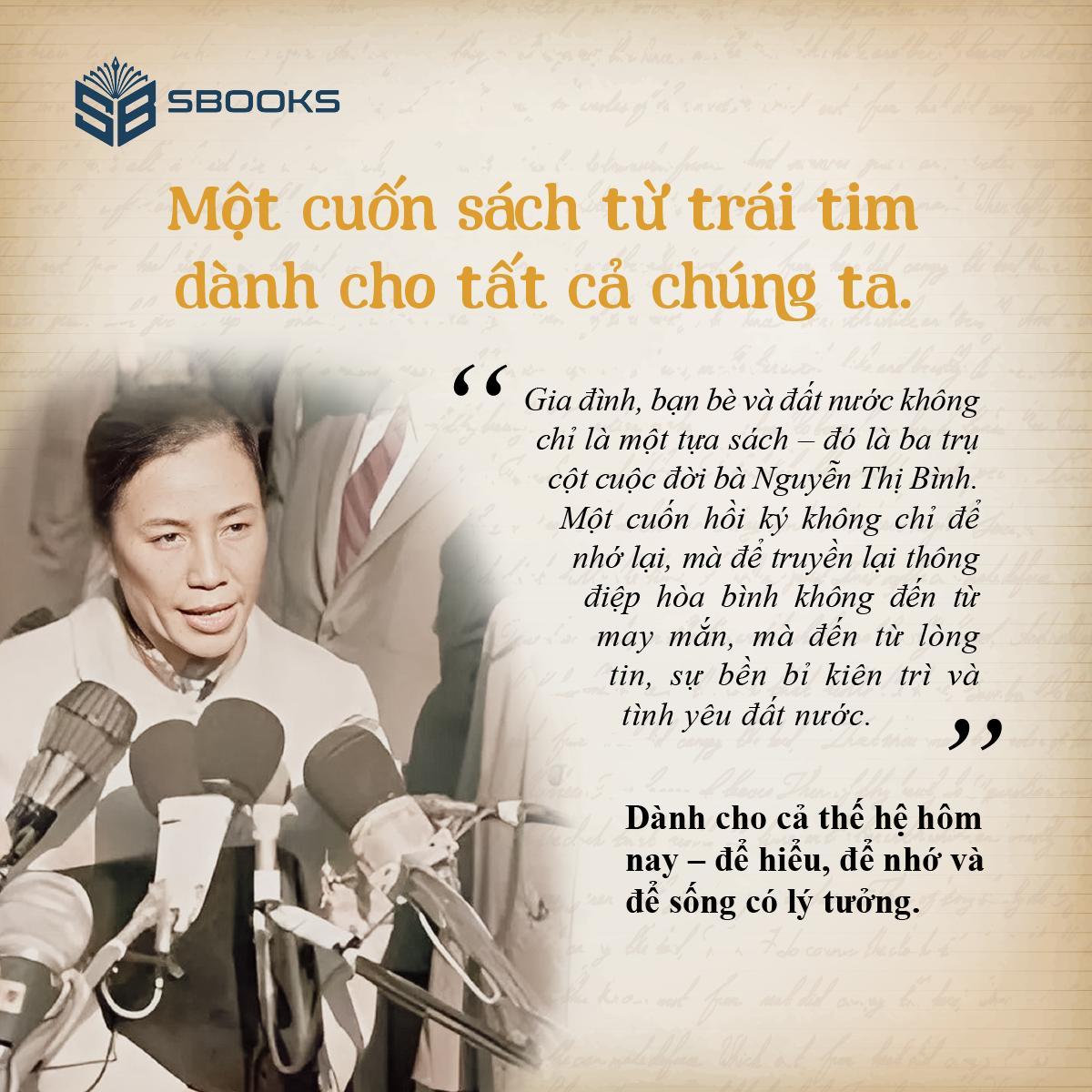 Combo 2 Cuốn Sách - Gia Đình, Bạn Bè và Đất Nước + Tấm Lòng Với Đất Nước (Madam Bình) - SBOOKS