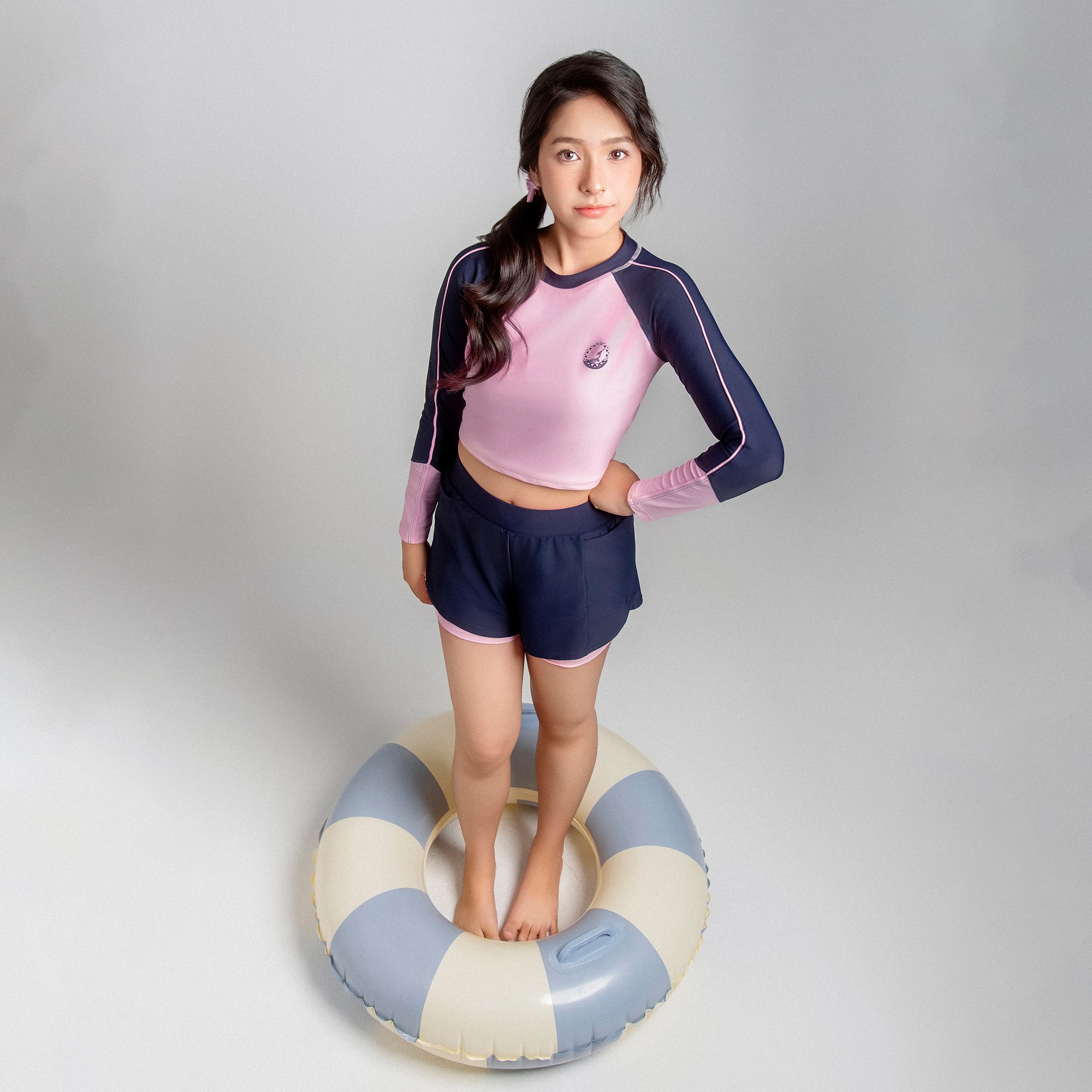 Muse Tina Áo bơi nữ tay dài croptop chống nắng SOBIE