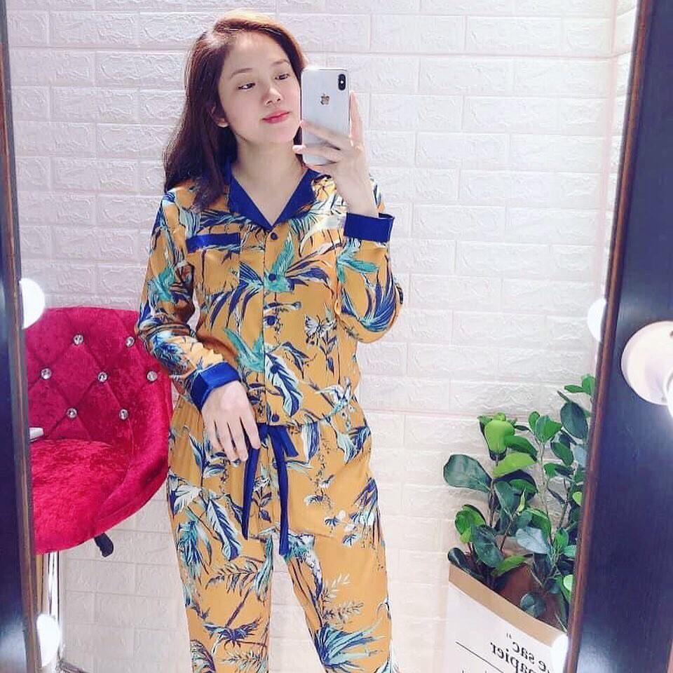 - Set Pijama Lụa Nhật Cao Cấp - Mã A500