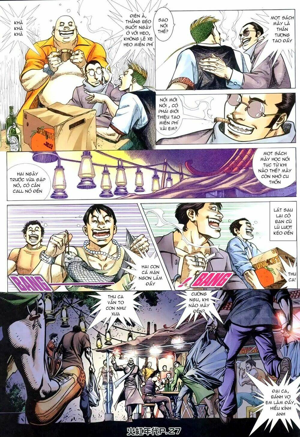 hỏa hồng niên đại hắc cốt đường chapter 153 23