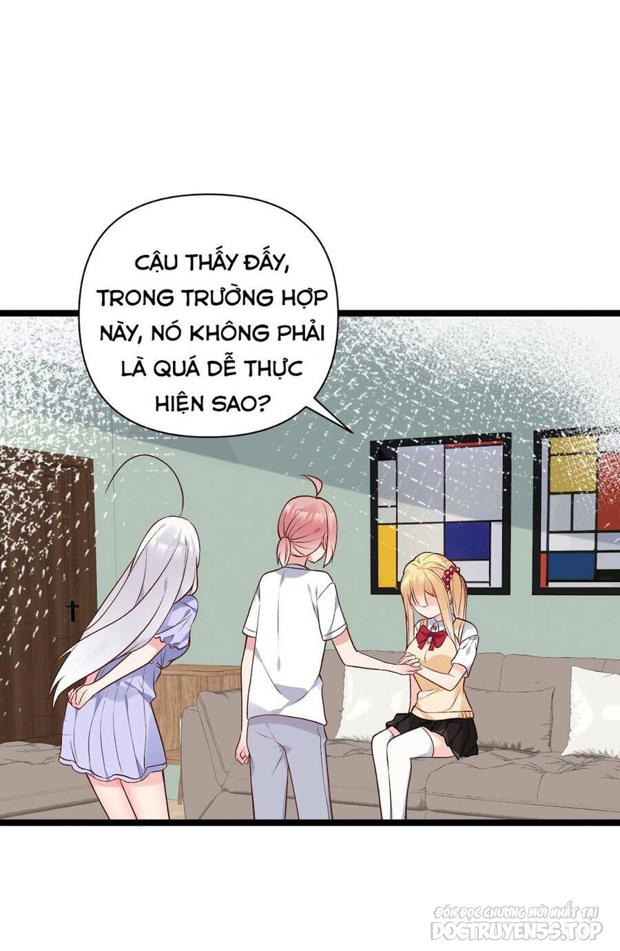 tôi chỉ muốn chơi game, đừng lôi vào yêu đương chapter 10 36