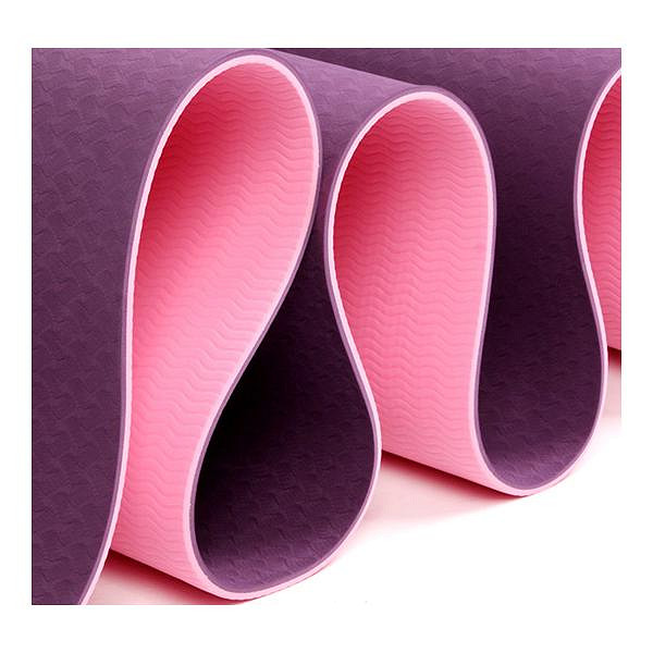 Thảm tập TPE YOGA MAT cao cấp 8mm 2 lớp tặng kèm túi