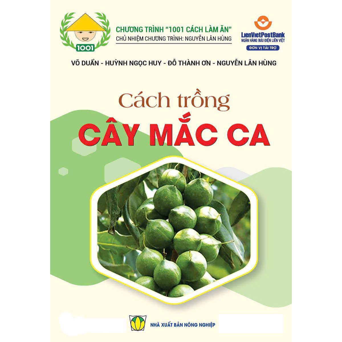 Sách - Cách Trồng Cây Mắc Ca - NXB Nông Nghiệp