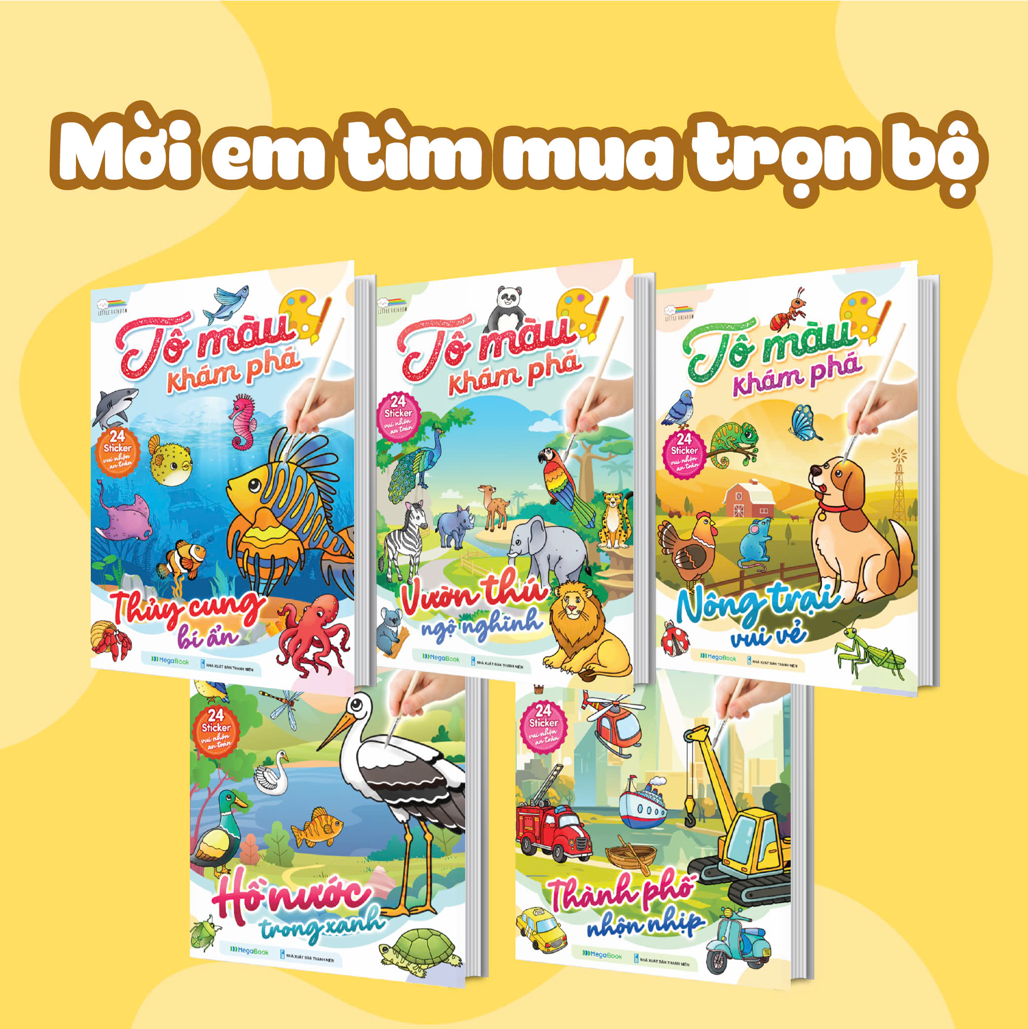 Tô màu khám phá - Nông trại vui vẻ