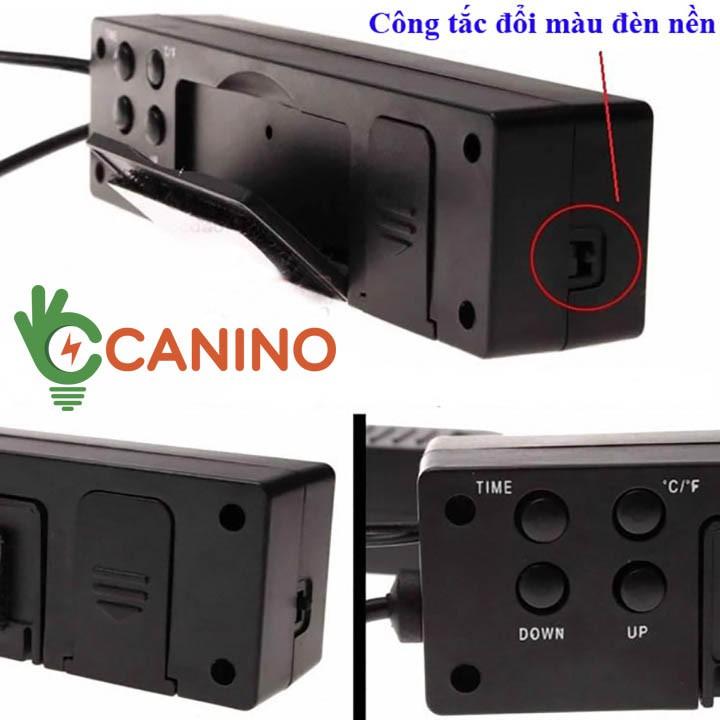 Đồng hồ điện tử mini trên ô tô EC88