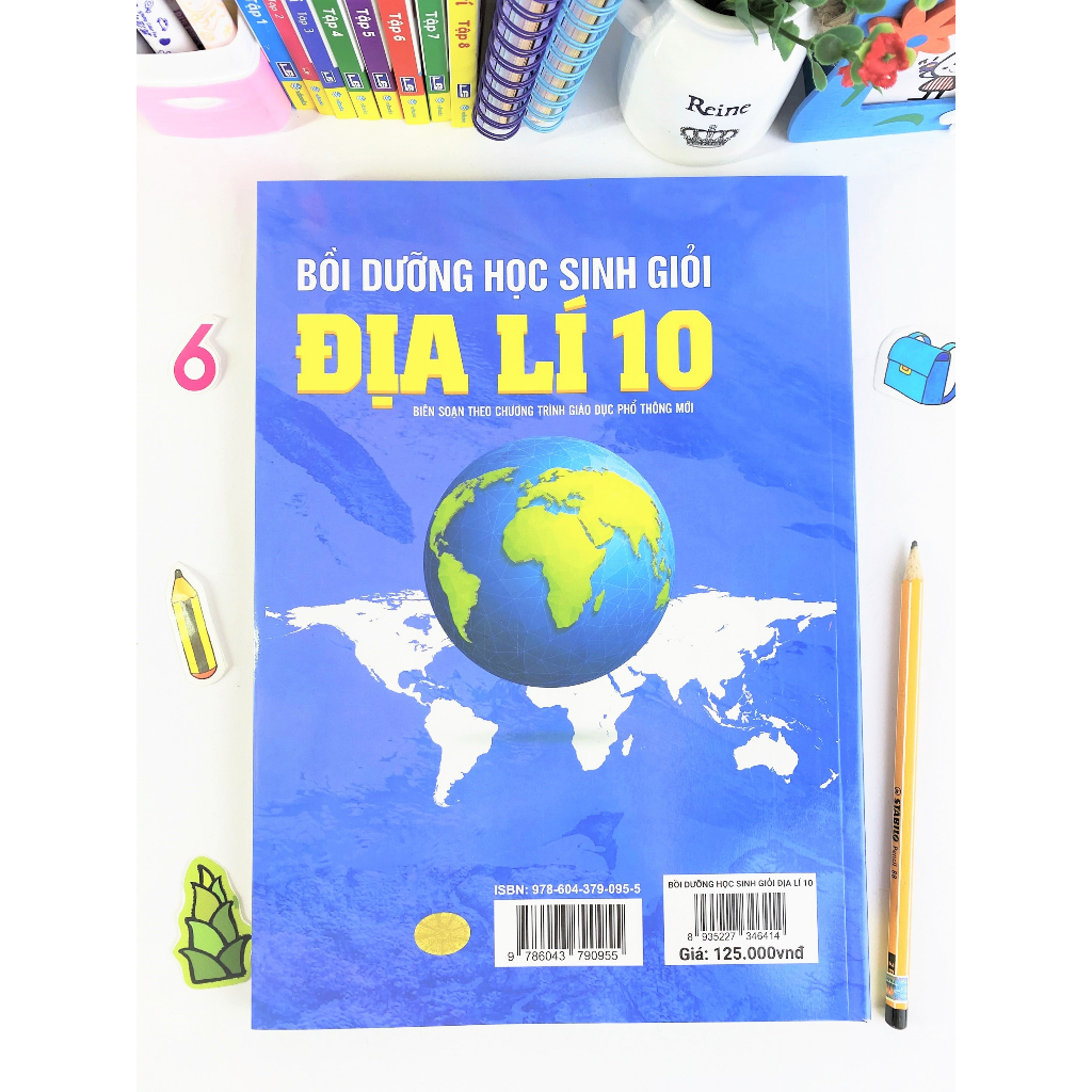 Sách - Bồi Dưỡng Học Sinh Giỏi Địa Lí 10 - Biên soạn theo chương trình GDPT mới -