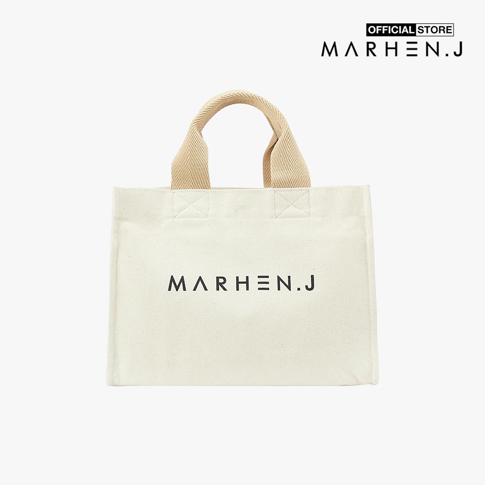 Marhen.J - Túi đeo vai chữ nhật vải bố Rico MJ18DRCO25-NT