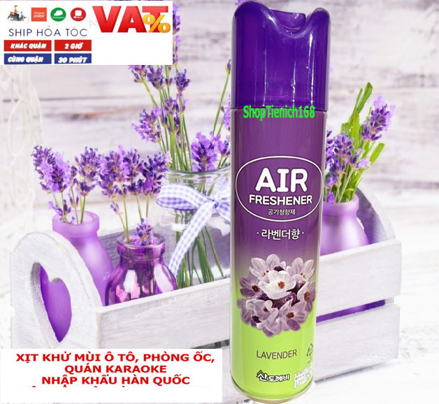 Nước hoa xịt phòng Khử mùi  370ML Hương Nhài