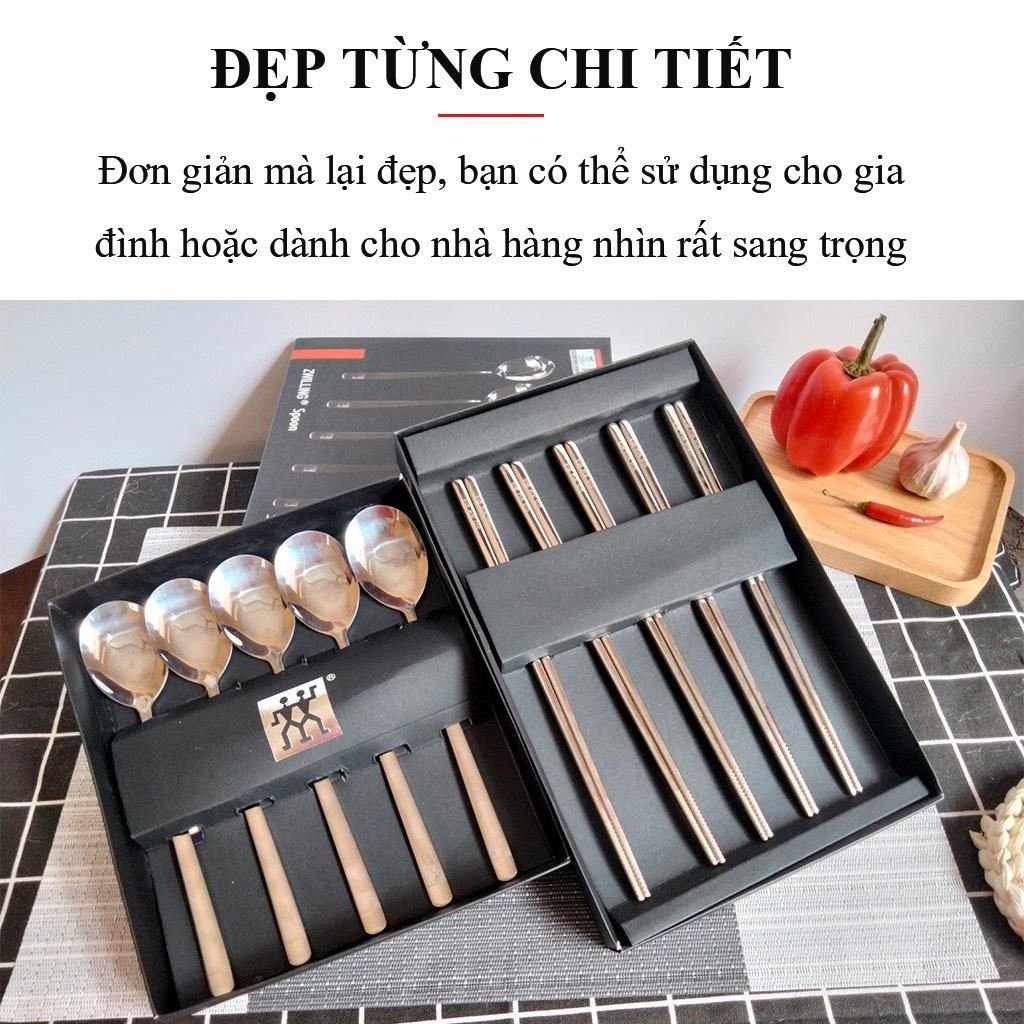 Thìa Inox 304 Cao Cấp ZWILLING Thương Hiệu Đức Bền Bỉ