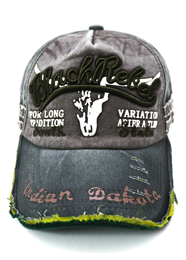 Nón thời trang họa tiết bụi Black Rebel