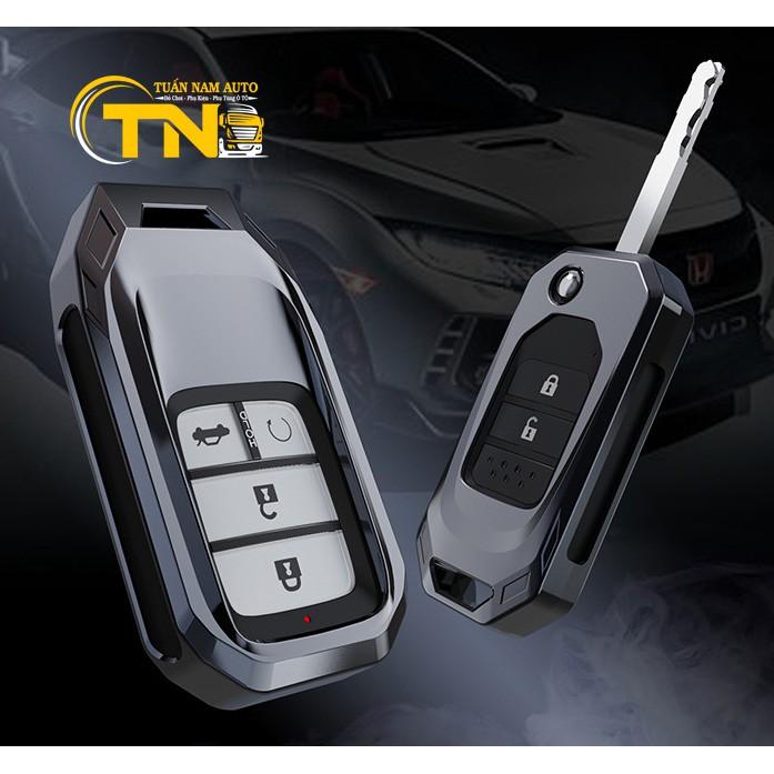 Ốp Chìa Khóa Gập Cơ Honda JAZZ, CRV HRV Honda City Civic Accord Chìa Cơ Gập
