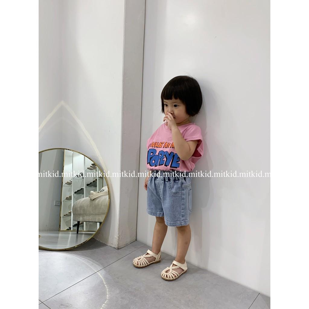 ÁO BÉ TRAICÓ SẴN, Áo chất liệu COTTON mềm mại cho bé style HÀN QUỐC