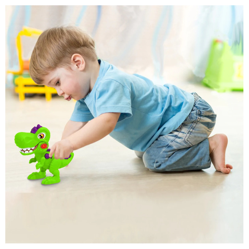 Đồ chơi khủng long T-rex có đèn và âm thanh Dragon Itoys