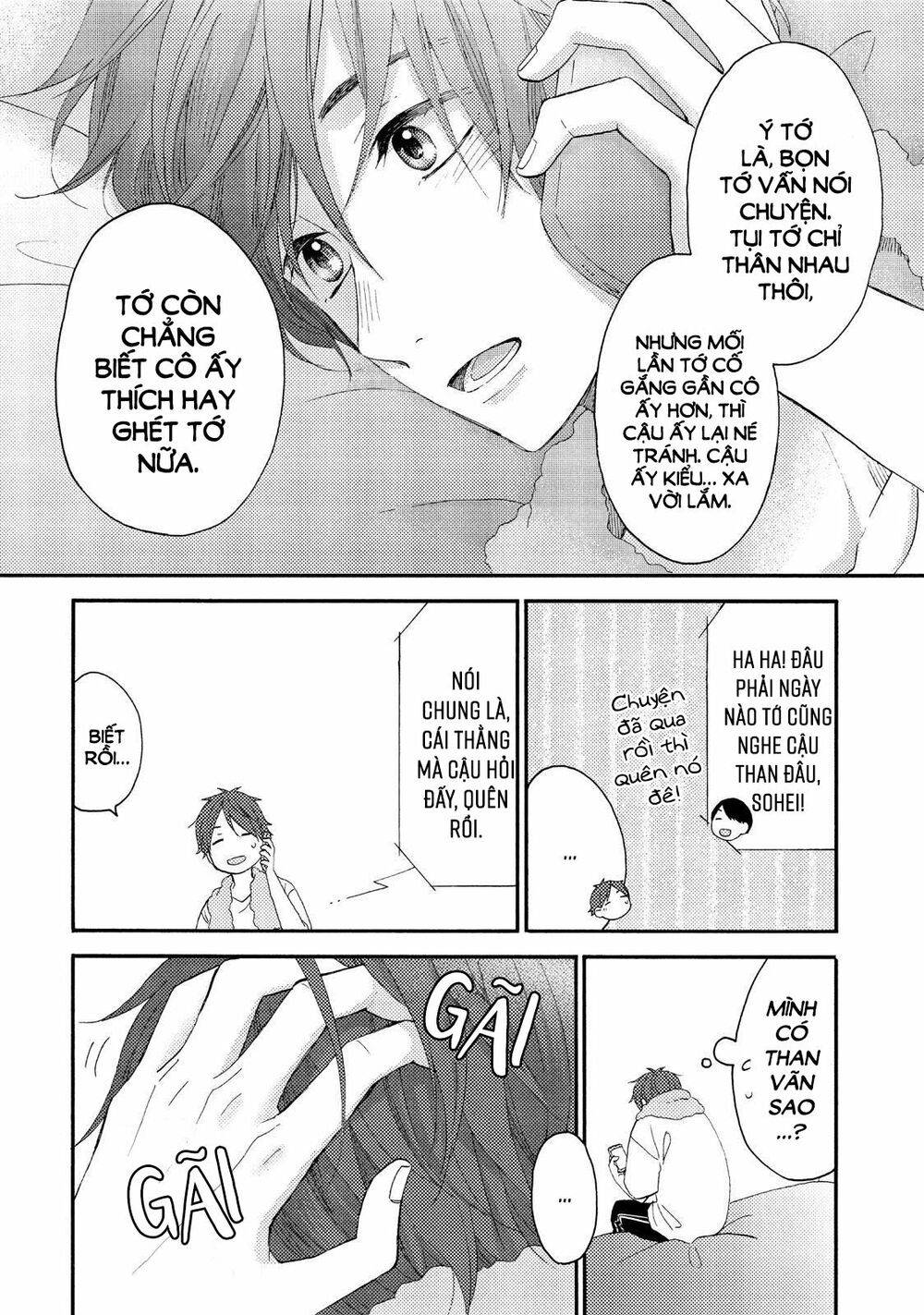 hananoi-kun to koi no yamai chapter 18 20