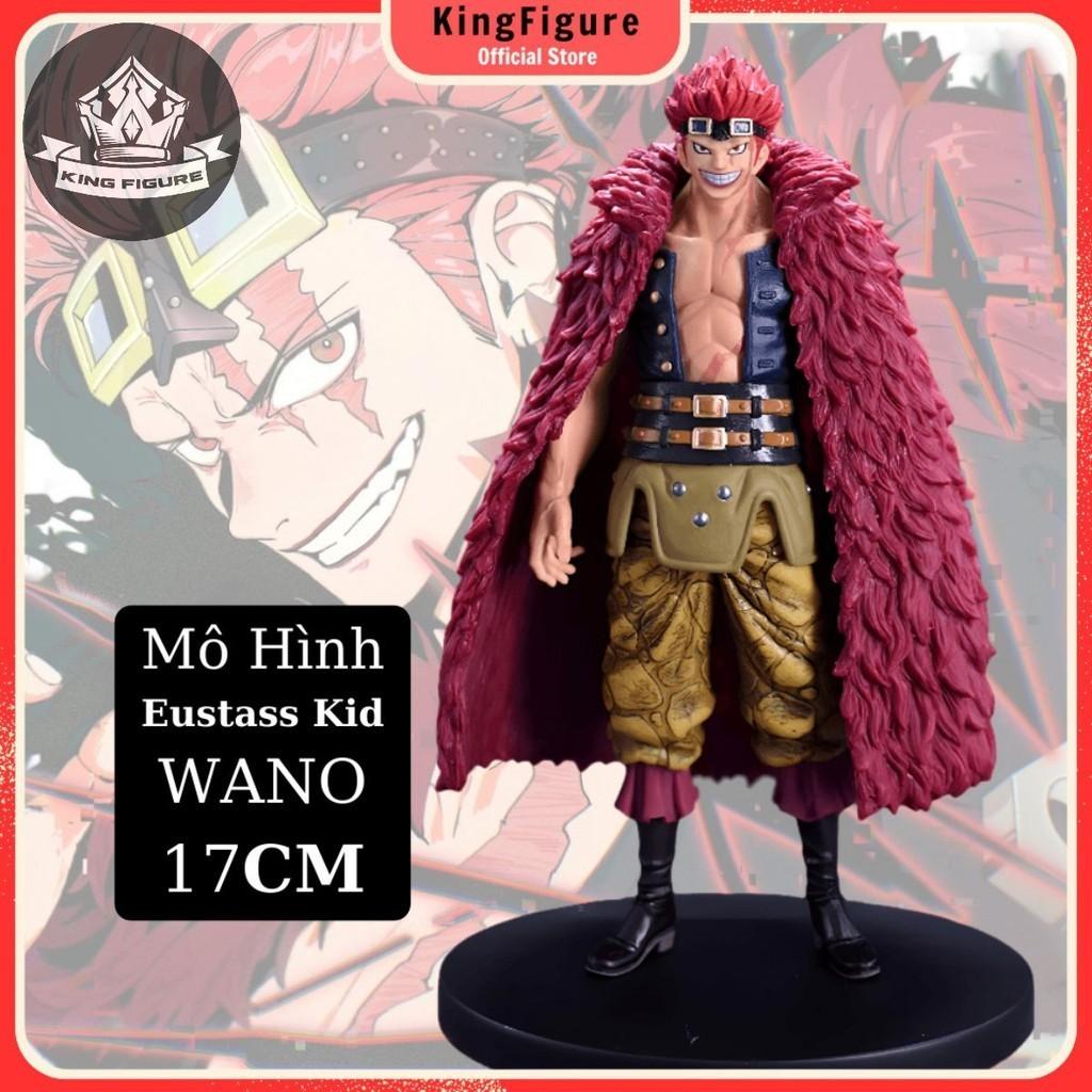 Mô Hình OnePiece Eustass Kid wano siêu ngầu cao 17cm nặng 250g , Figure OnePiece