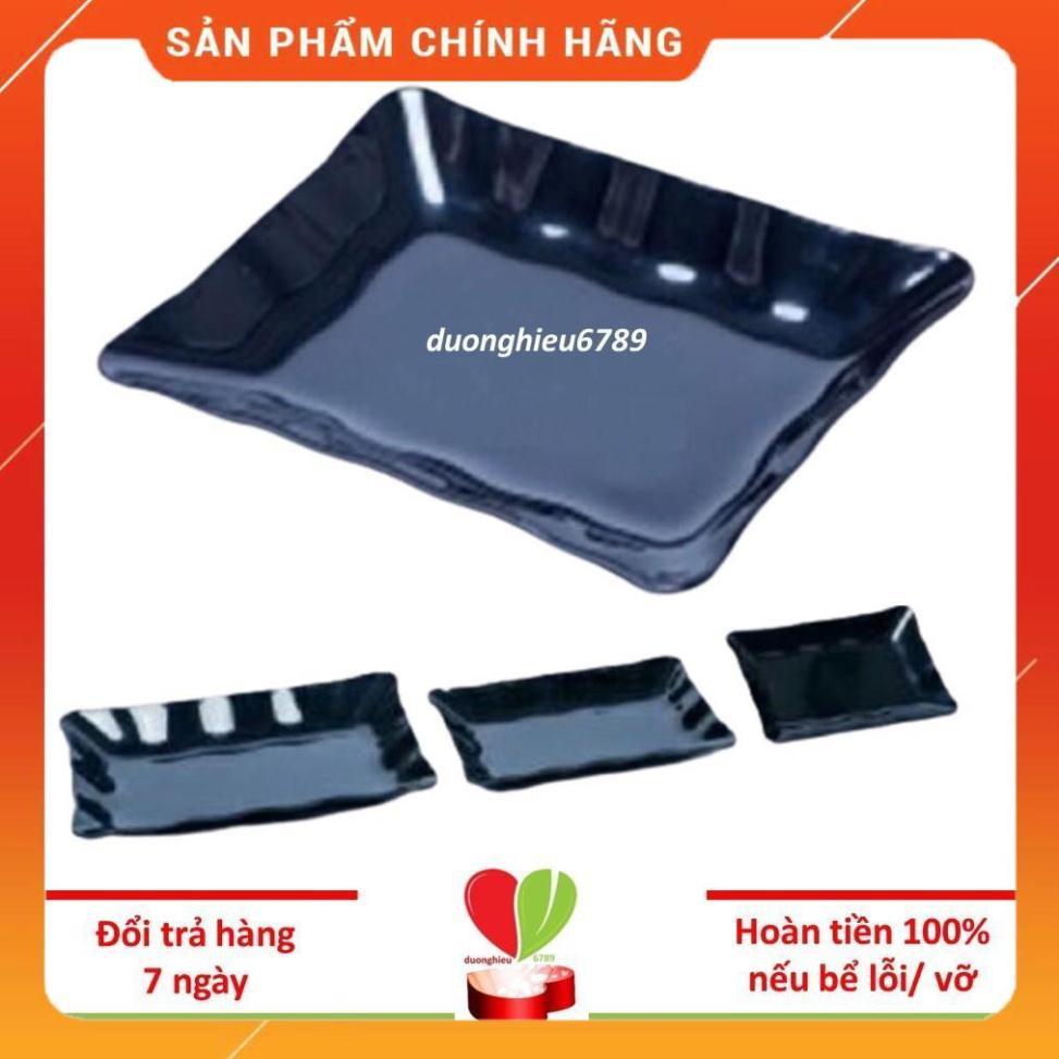 Đĩa Nhựa Phíp Hình Chữ Nhật chịu nhiệt cao 120 độ