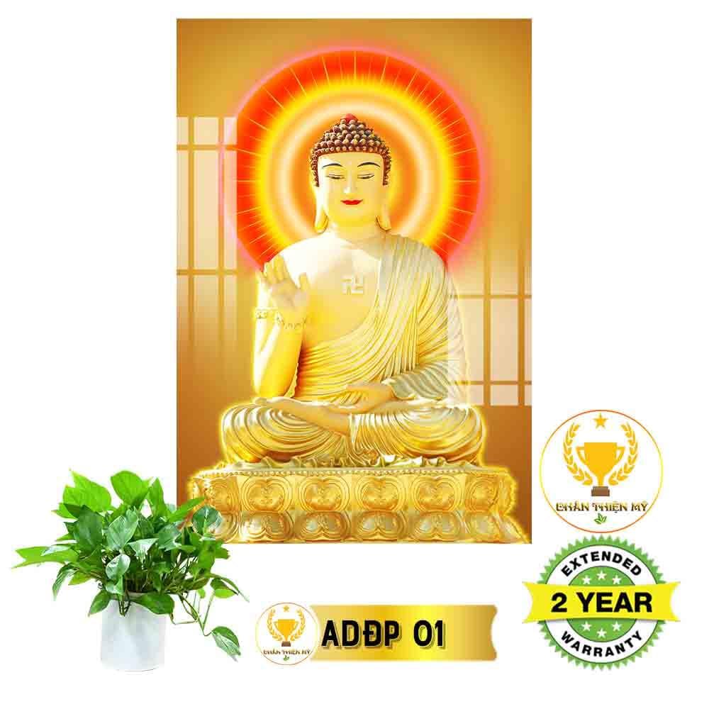 Tranh điện Phật A Di Đà_ADD1
