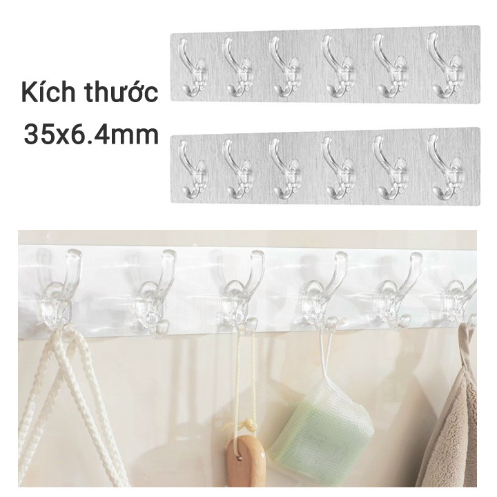Móc Treo Dán Tường Để Đồ Siêu Dính
