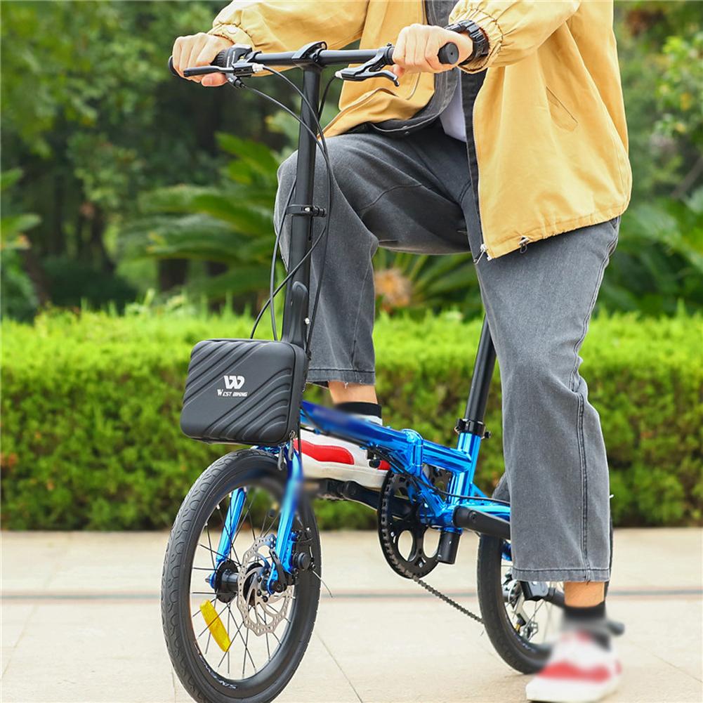 Túi xe đạp WEST BIKIN gấp đựng đồ phía trước Chống rơi chống mài mòn