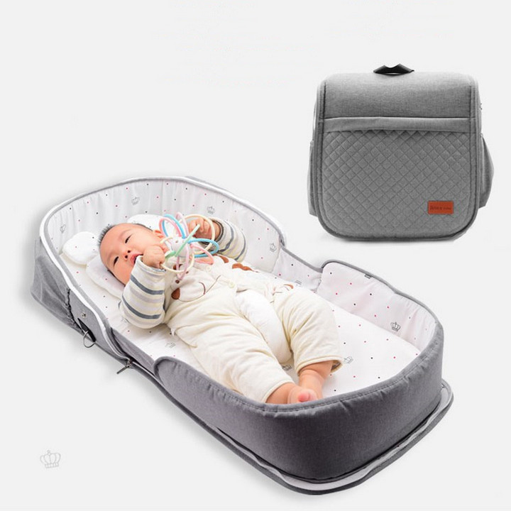 Nôi giường trẻ sơ sinh di động Bionic BabyCare chống muỗi - Home and Garden